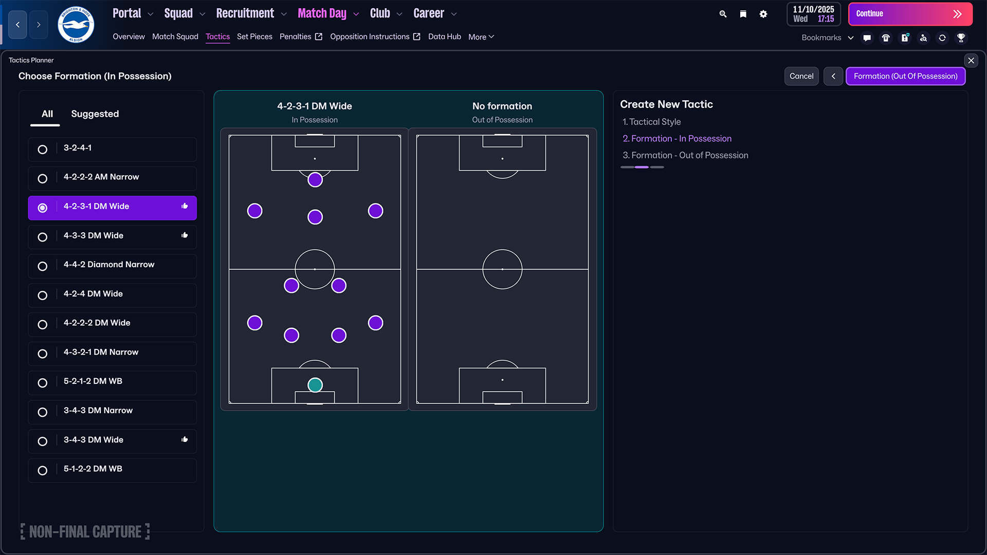 Điểm mới chiến thuật FM26
